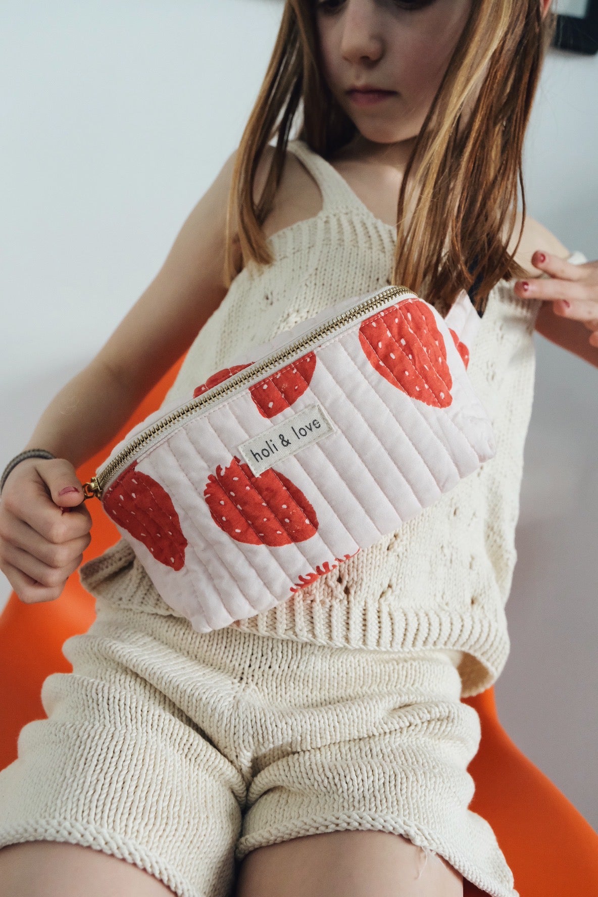 Sac banane kids Strawberry